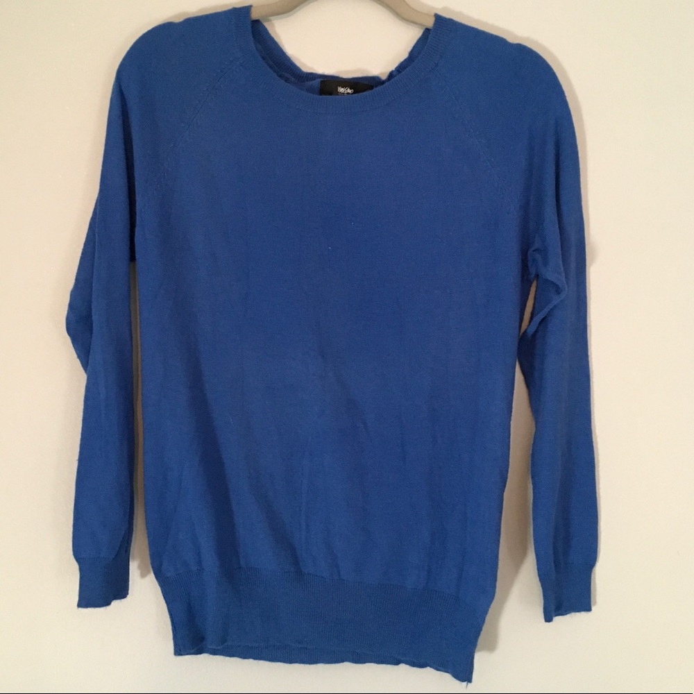 Blue sweater